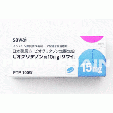 PIOGLITAZONE Tablets 15mg "SAWAI"